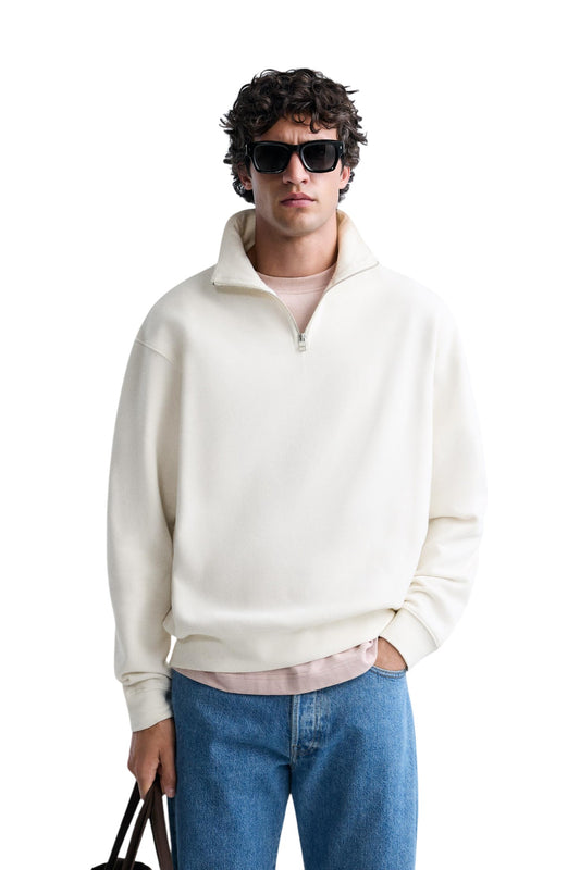 SWEAT SHIRT QUARTER-ZIP