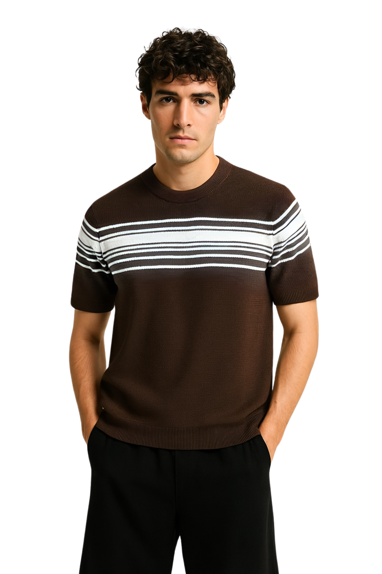 KNIT T-SHIRT