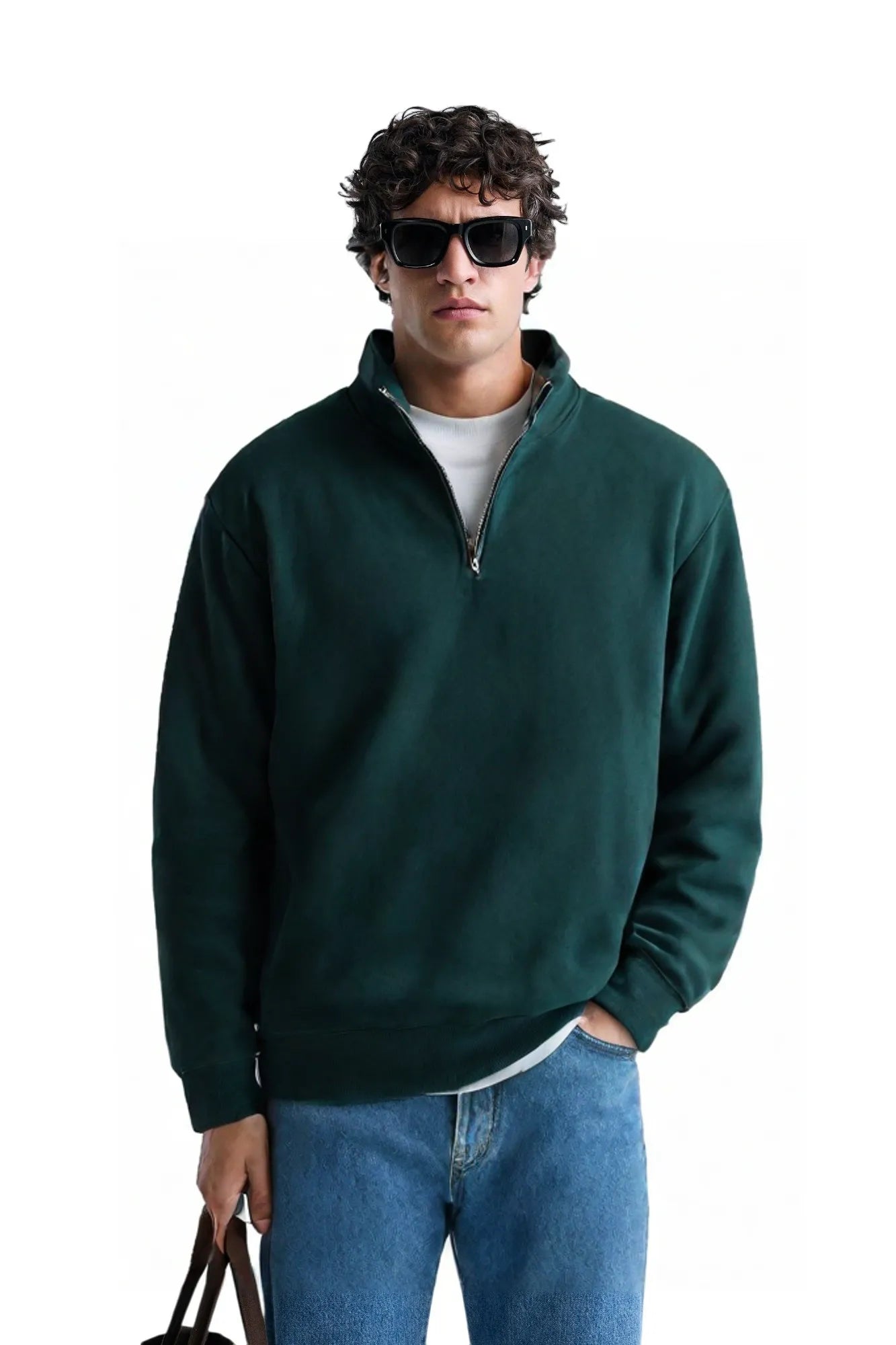 quarter zip sweatshirt